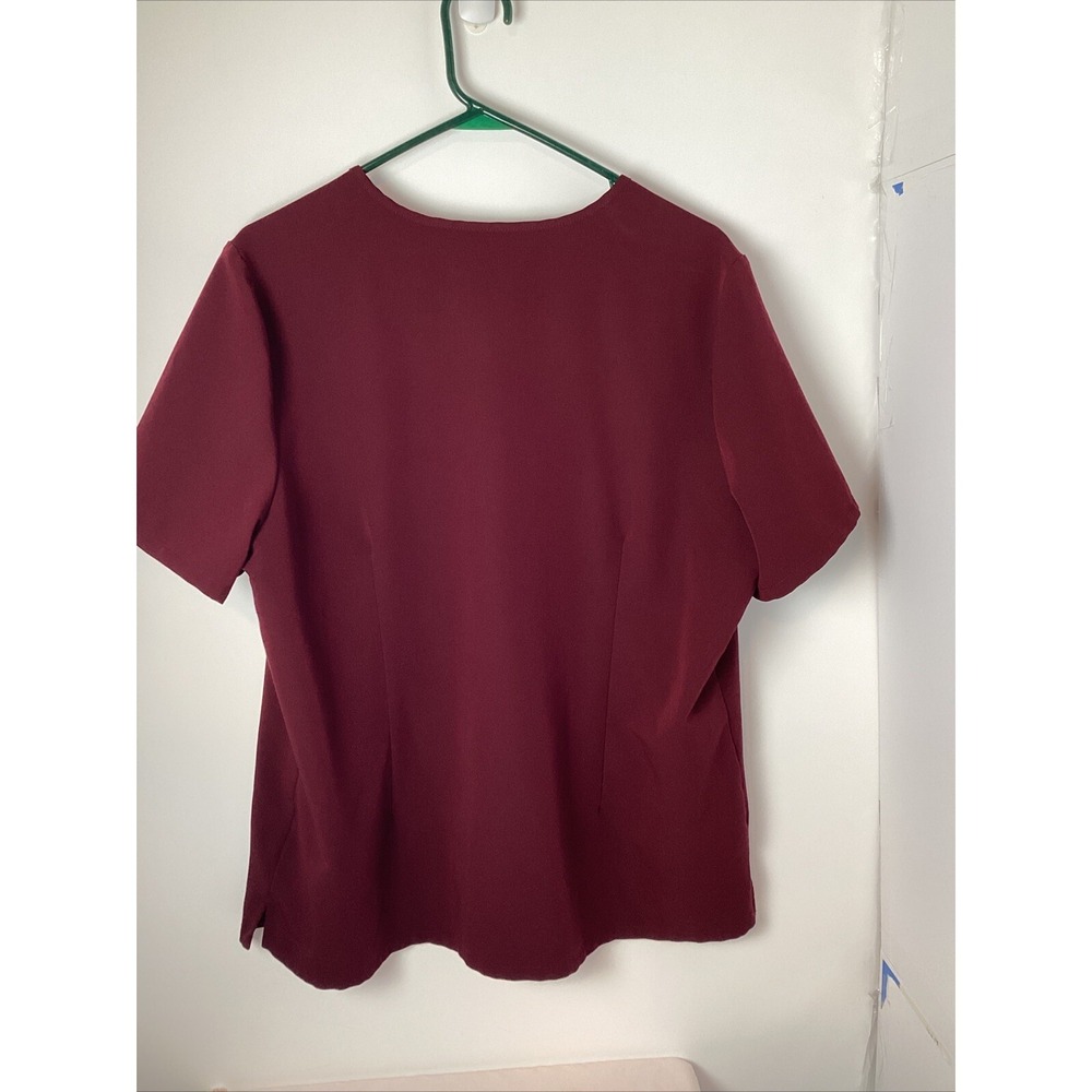 Figs Technical Collection Set Women's Burgundy Size XXL Top Jogger Pants XXL-P - Picture 7 of 16